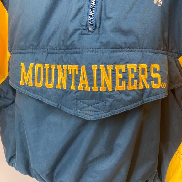 Vintage WVU Mountaineers Hooded Stadium Jacket - Picture 3 of 13
